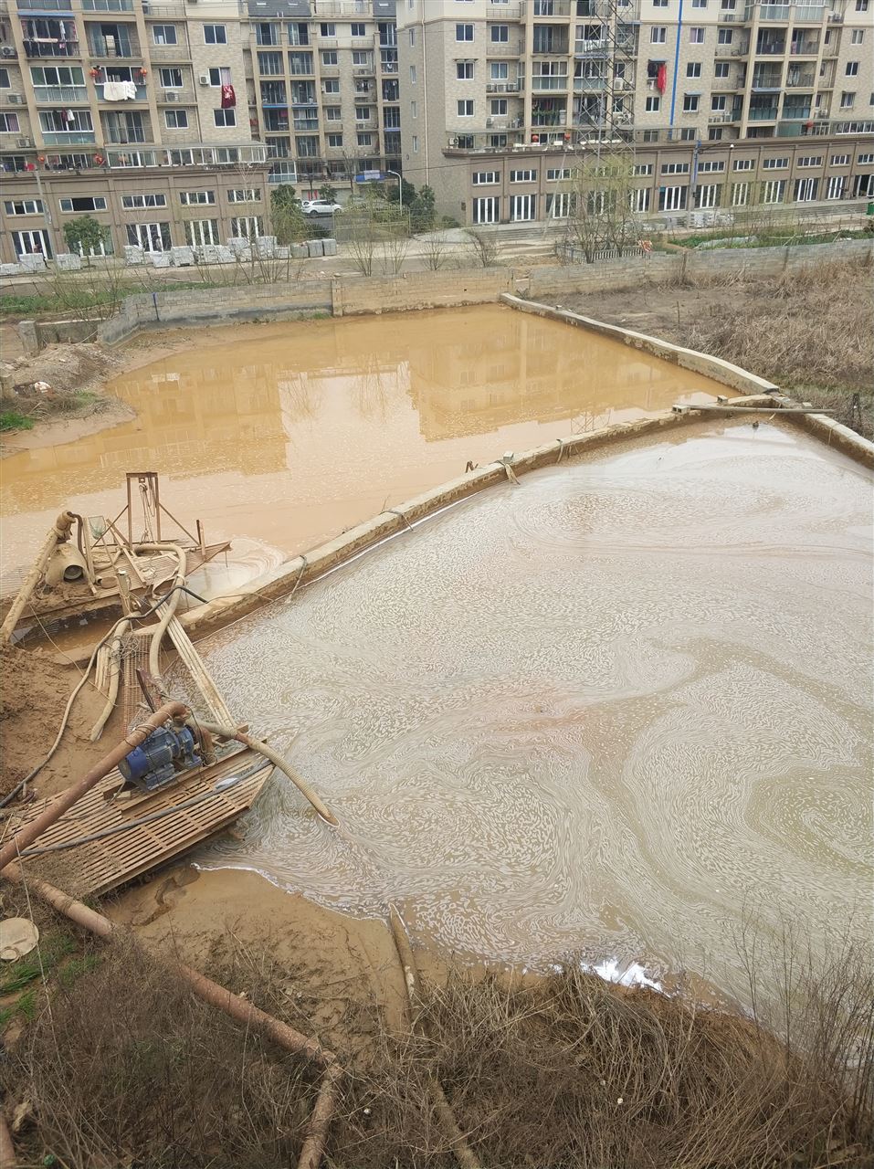 晋州沉淀池淤泥清理-厂区废水池淤泥清淤